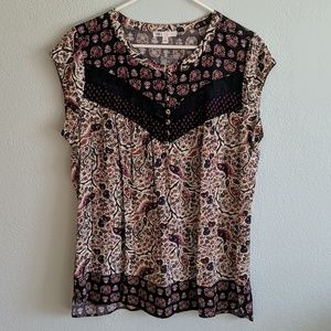 DR2 multi colored blouse